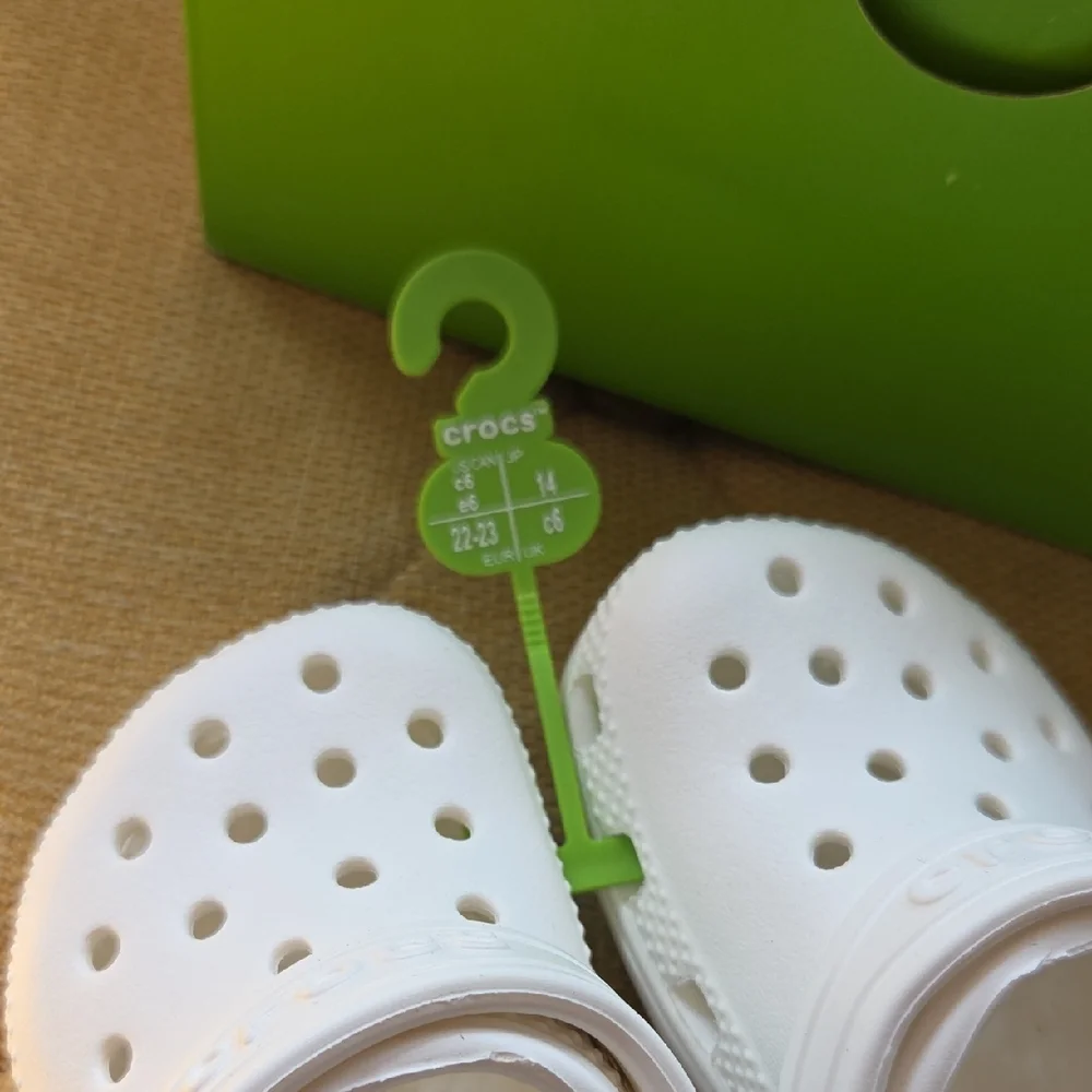 CROCS Kids Water Shoes - White